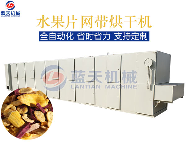 水果片網(wǎng)帶烘干機(jī)